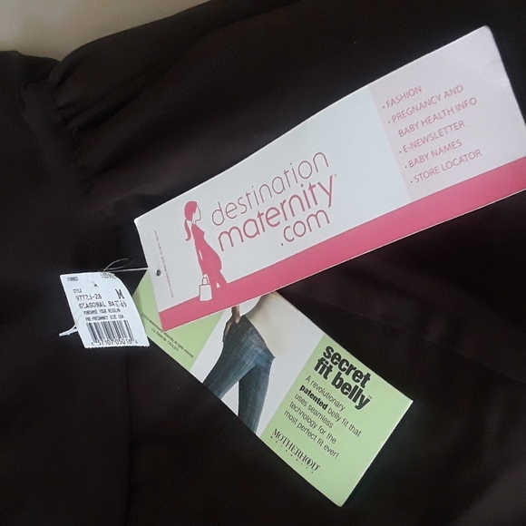 MATERNITY CROP PANTS SIZE MEDIUM - Picture 6 of 6